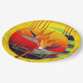 Bord Tropical Garden Party Partijvogel van het Par (Gekanteld)