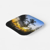 Bord Tropical Sunset Print Paper (Gebogen)