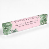 Bord Tropics Desk Name Naambordje