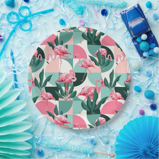 Bord tropisch papier (Feest)