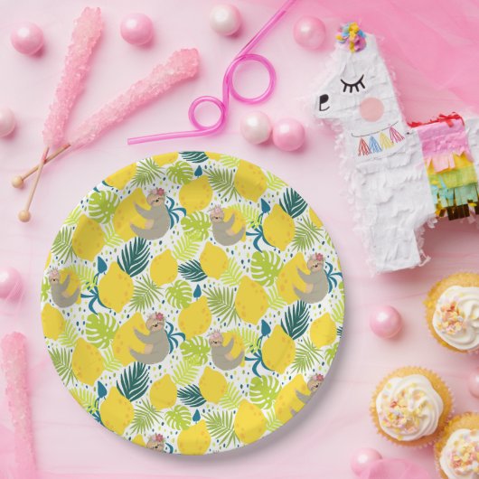 Bord Tropisch sleufpapier (Feest)