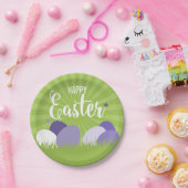 Bord ultraviolet en groen paaspapier (Feest)