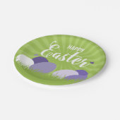 Bord ultraviolet en groen paaspapier (Gekanteld)