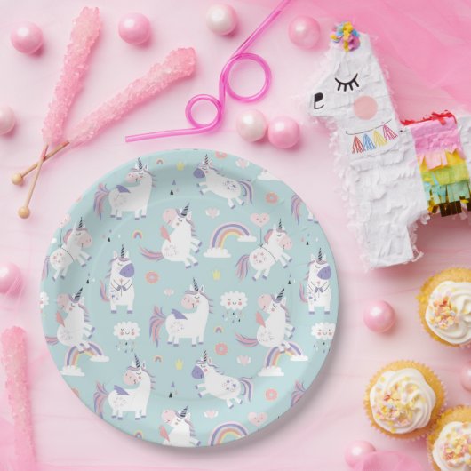 Bord Unicorns Paper (Feest)