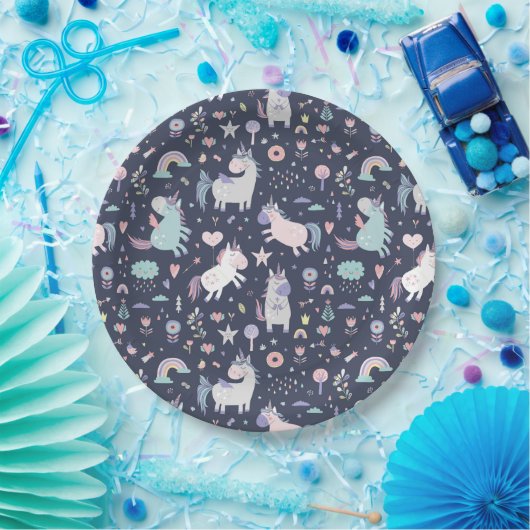 Bord Unicorns Paper (Feest)