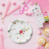 Bord van Afstuderen van wilde bloemen (Feest)