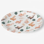 Bord van alpaca/llama (Gekanteld)