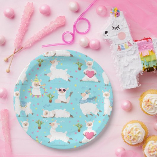 Bord van alpaca/llama (Feest)