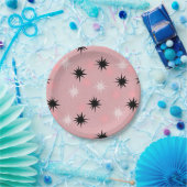 Bord van atomaire-roze basispapier (Feest)