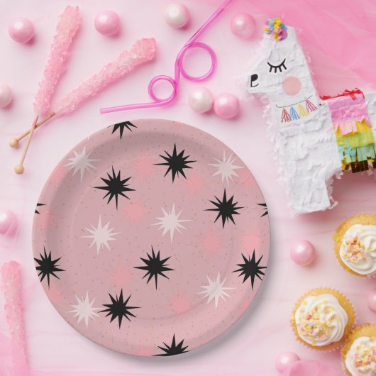 Bord van atomaire-roze basispapier (Feest)