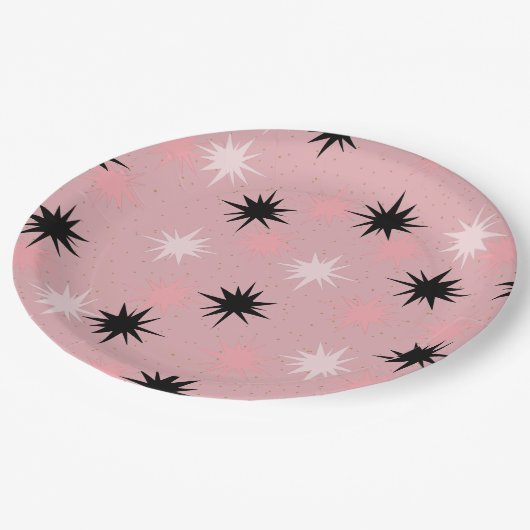 Bord van atomaire-roze basispapier (Gekanteld)