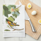 Bord van Audubon 12 Baltimore Oriole Theedoek (Quarter Fold)