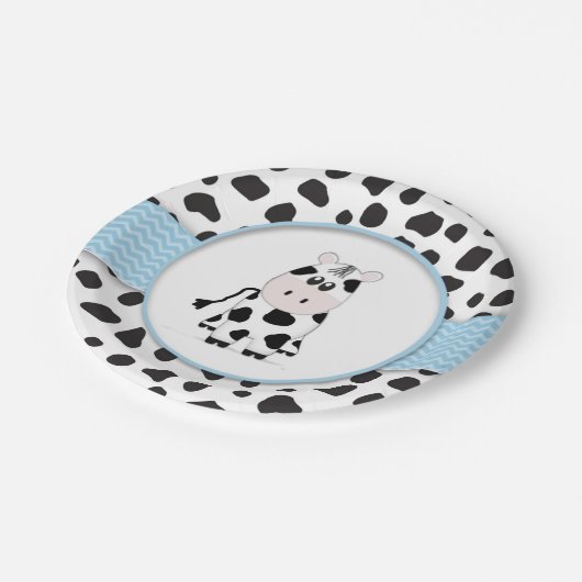 Bord van Baby shower van Cowboy (Gekanteld)