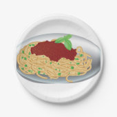 Bord van Borden van spaghetti-papier (Voorkant)