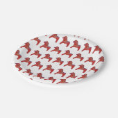 Bord van bosmeer Dala Horse Paper (Gekanteld)