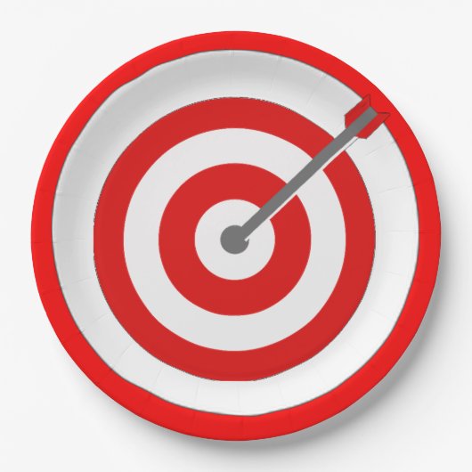 Bord van bulls-eye-papier (Voorkant)