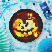 Bord van Cat en Pumpkin Halloween (Feest)