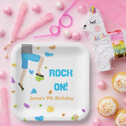 Bord van Colorful Rock-climax (Feest)