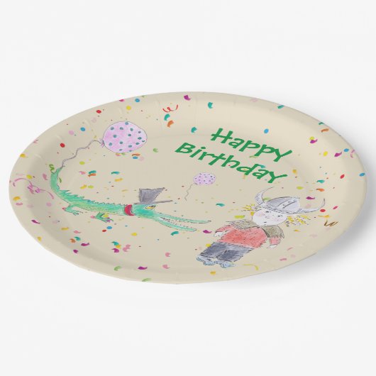 Bord van Confetti van krokodillengruid (Gekanteld)