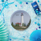 Bord van Crisp Point Lighthouse (Feest)