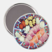Bord van de Delicious Sushi-koelkast Magnet (Voorkant / Achterkant)