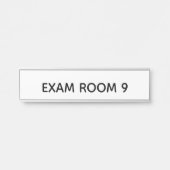 bord van de deur "Ontvlamkamer" Deurbordje (Voorkant)