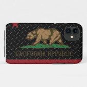 Bord van de Diamant van de Republiek van Case-Mate iPhone Case (Achterkant (horizontaal))