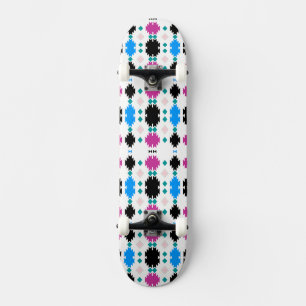 Bord van de kleurrijke aztec-patroonlicentie persoonlijk skateboard
