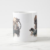 Bord van de kruising met de kruising grote koffiekop (Voorkant)