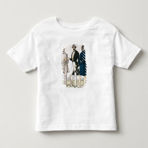 Bord van de mode waarin mannelijke kleding wordt a kinder shirts