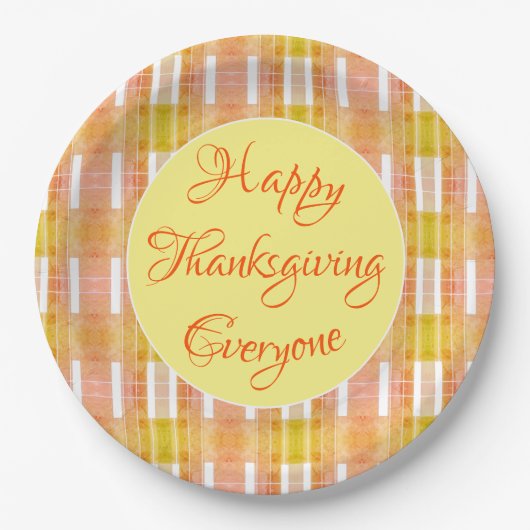 Bord van de Partij voor  Thanksgiving (Voorkant)