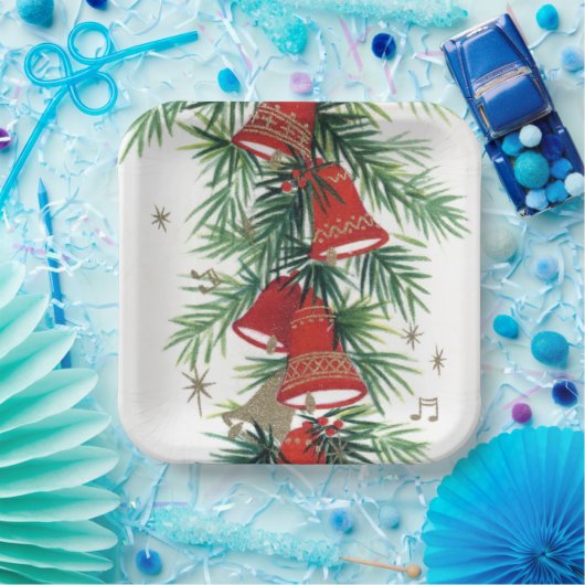 bord van de  retro-kerstgordel (Feest)