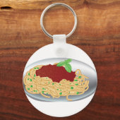 Bord van de Sleutelhanger van Spaghetti (Voorkant)