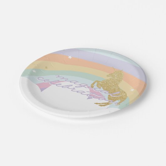 Bord van de stervende regenboog van de Magische Un (Gekanteld)