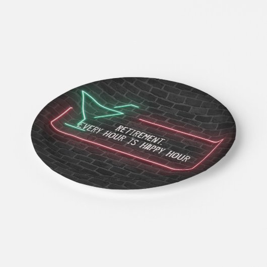 bord van de trottoir van de pensioneringsneon op b (Gekanteld)