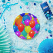 Bord van de verjaardag met ballonontwerp (Feest)