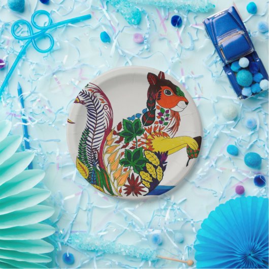 Bord van eekhoornpapier (Feest)
