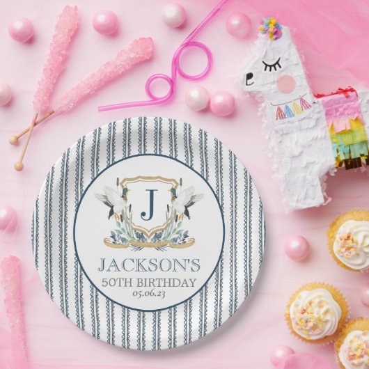 bord van eenden, borden van wilde eenden (Feest)