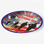 Bord van eerbetoverveteranen-dagbladen (Gekanteld)