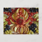 bord van fancy fruit briefkaart (Voorkant)