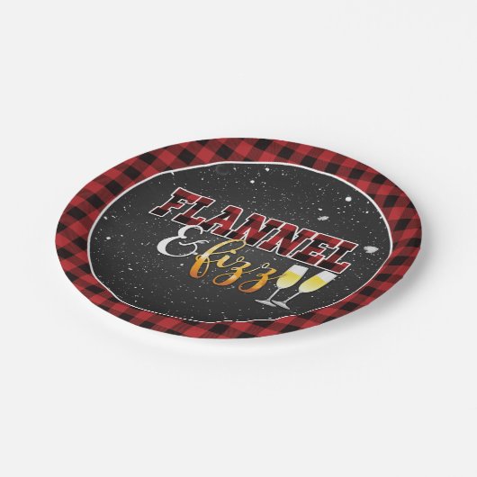 Bord van flatel- en Fizz-papier - rood - sneeuw (Gekanteld)