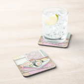 Bord van geassorteerde paddenstoel met stokjes bier onderzetter (Rechterzijde)