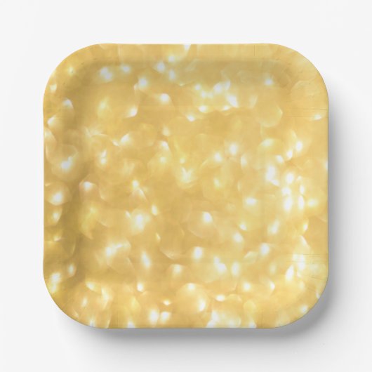 Bord van gouden lichte vellen (Voorkant)