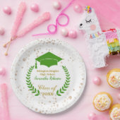 Bord van groenboek van de Laurel Graduation Party (Feest)