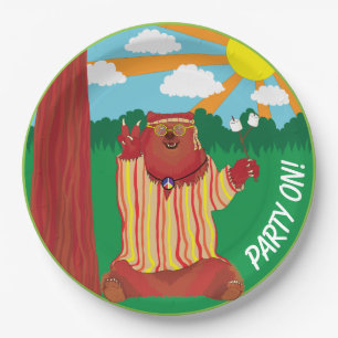Bord van groovy Beer Party Paper