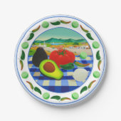 Bord van guacamole-papier (Voorkant)
