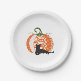 Bord van halloween-feestpapier