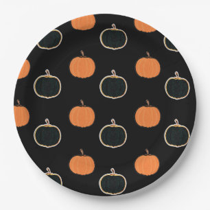 Bord van halloween-/pompoenpapier