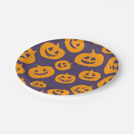 Bord van halloween Pumpkin-papier (Gekanteld)