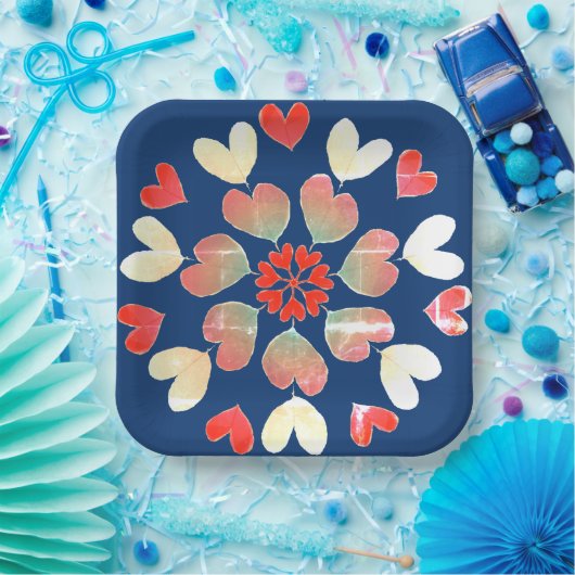 Bord van hartenliefdespapier (Feest)